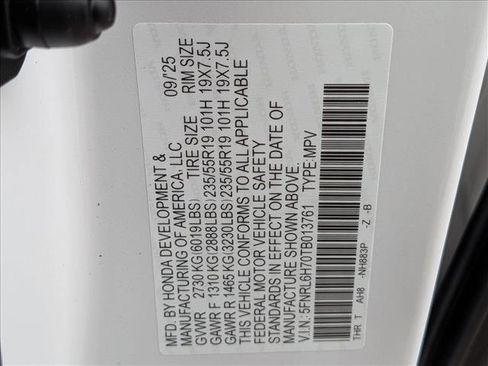 New 2026 Honda Odyssey Sport-L image 17