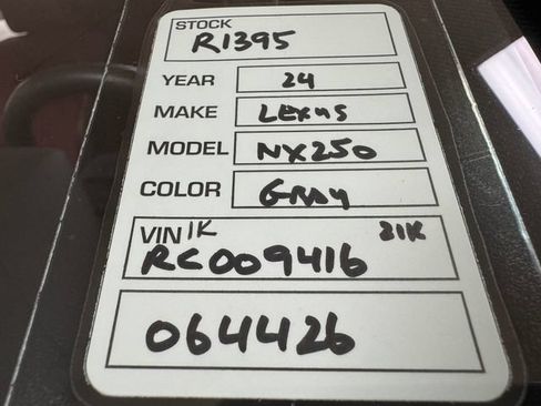 Used 2024 Lexus NX 250 FWD image 27