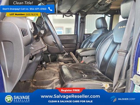 Used 2013 Jeep Wrangler Unlimited Sahara w/ Dual Top Group AWD/4WD image 9