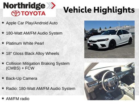 Used 2022 Honda Civic Sport image 2