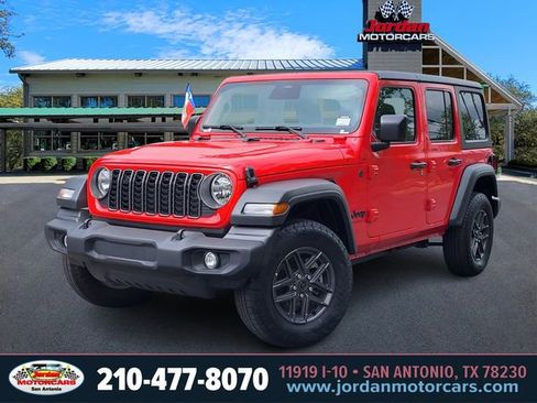 Used 2025 Jeep Wrangler Unlimited Sport AWD/4WD image 1