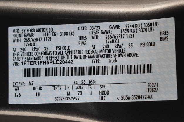 Used 2023 Ford Ranger XLT w/ Equipment Group 301A Mid AWD/4WD image 33