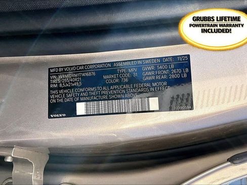 New 2026 Volvo XC60 B5 Ultra w/ Climate Package image 32