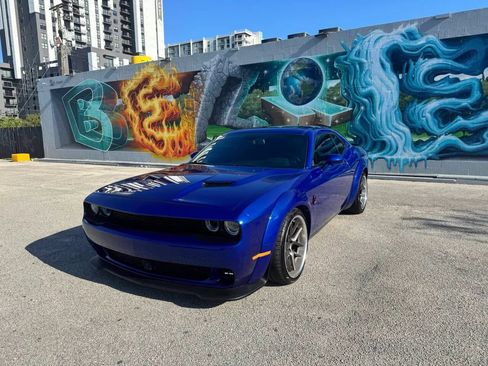 Used 2018 Dodge Challenger R/T Scat Pack w/ Leather Interior Group RWD image 1
