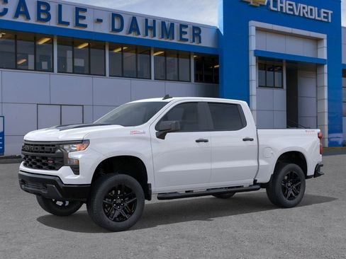 New 2026 Chevrolet Silverado 1500 Custom Trail Boss w/ Turbomax Blackout Package AWD/4WD image 16