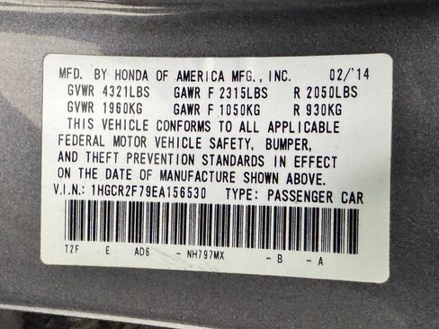 Used 2014 Honda Accord EX image 11