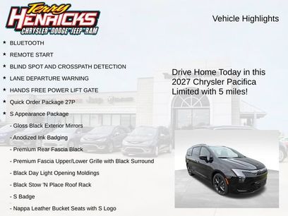 New 2027 Chrysler Pacifica Limited