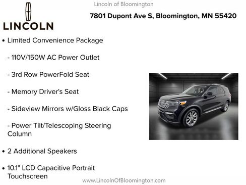 Used 2023 Ford Explorer Limited w/ Limited Technology Package image 9