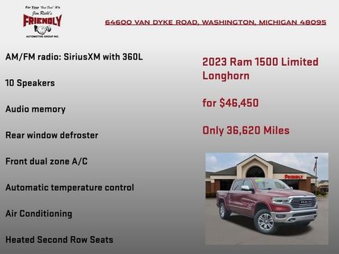 Used 2023 RAM 1500 Limited image 20