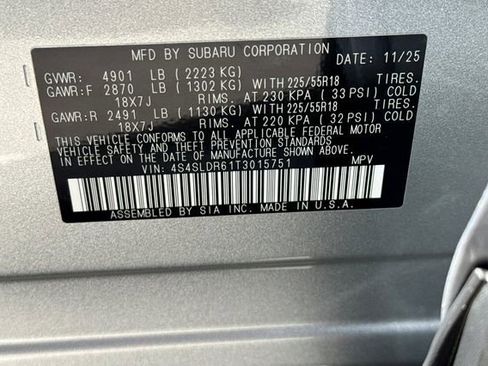 Used 2026 Subaru Forester Limited AWD/4WD image 35