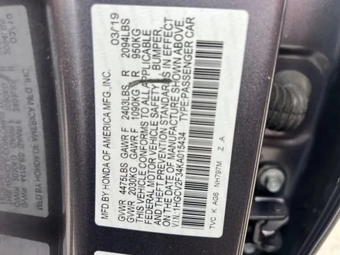 Used 2019 Honda Accord Sport image 26