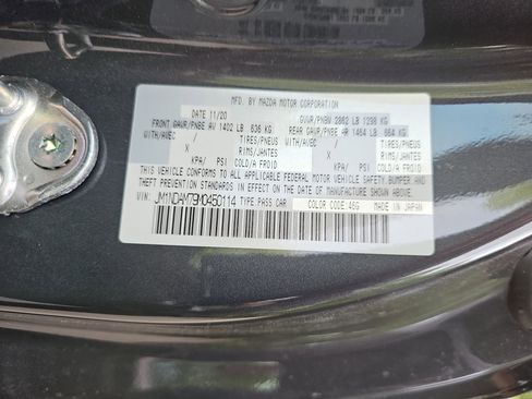 Used 2021 MAZDA MX-5 Miata RF Grand Touring RWD image 36