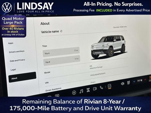 Used 2023 Rivian R1S Adventure AWD/4WD image 25