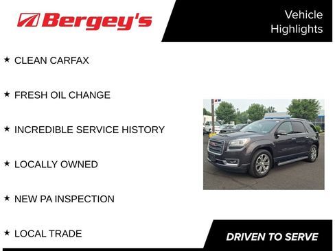 Certified 2015 GMC Acadia SLT w/ Open Road Package FWD image 4