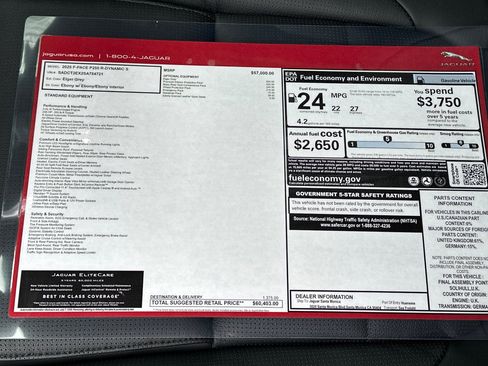 New 2025 Jaguar F-PACE R-Dynamic S image 29