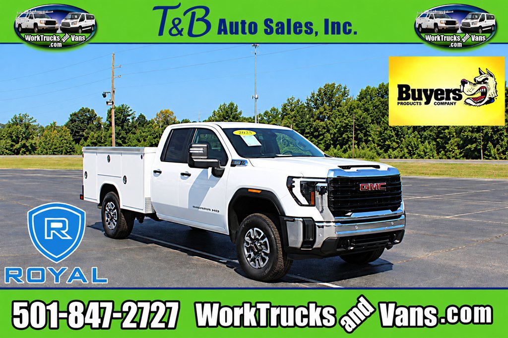 Used 2025 GMC Sierra 3500 Pro w/ 1SA Pro Safety Plus Package RWD image 1