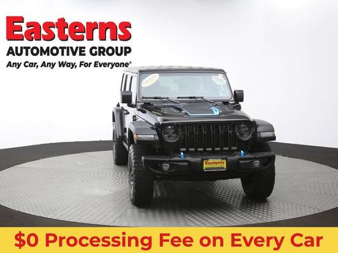 Used 2023 Jeep Wrangler Unlimited Rubicon 4xe w/ Steel Bumper Group AWD/4WD image 55