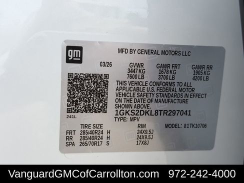 New 2026 GMC Yukon Denali w/ Denali Reserve Package AWD/4WD image 27