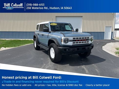 Used 2025 Ford Bronco Heritage Edition AWD/4WD image 1