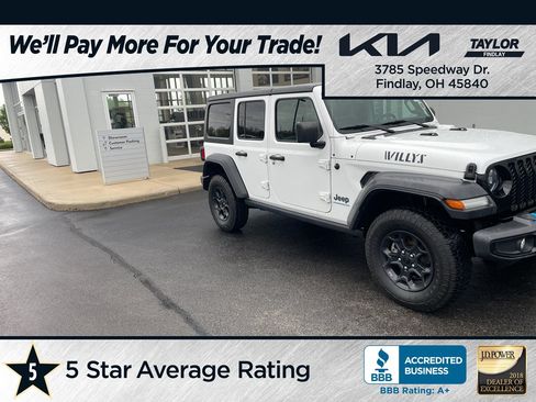 Used 2023 Jeep Wrangler Unlimited w/ Cold Weather Group AWD/4WD image 1