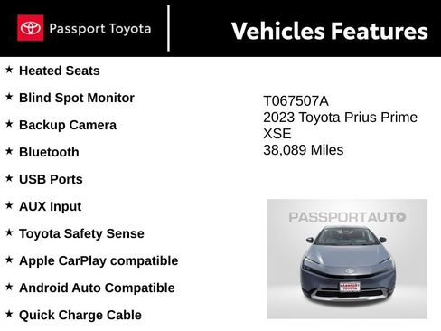 Used 2023 Toyota Prius Prime image 9