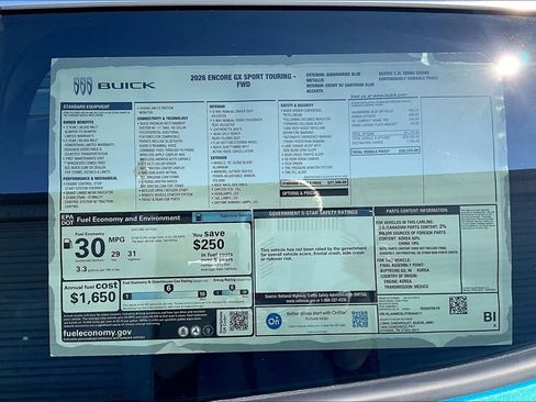 New 2026 Buick Encore GX Sport Touring FWD image 12
