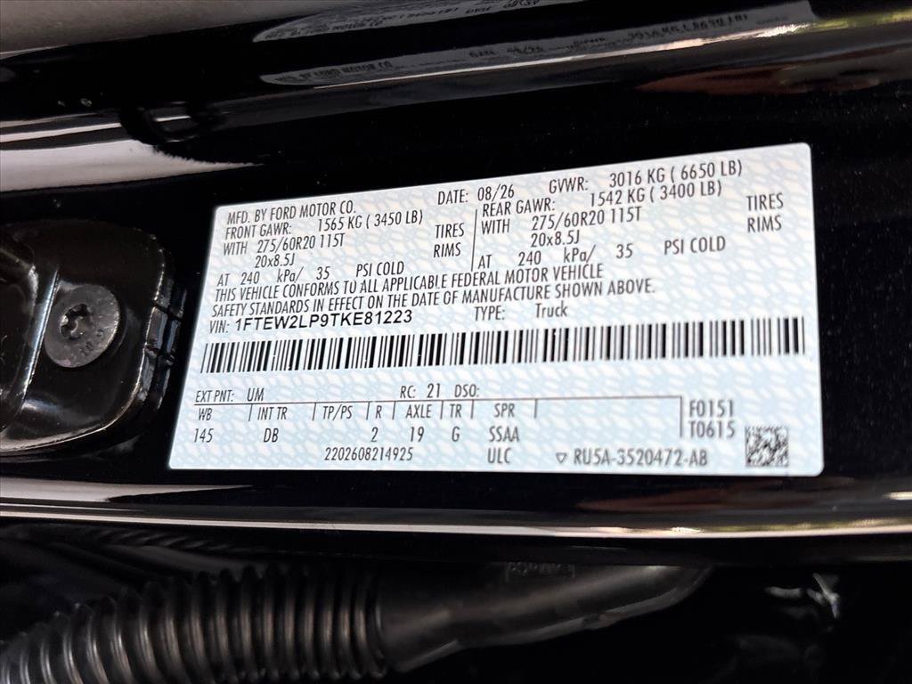 New 2026 Ford F150 STX w/ Equipment Group 200A AWD/4WD image 30