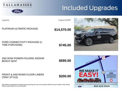 New 2026 Ford Expedition Max Platinum w/ Platinum Ultimate Package AWD/4WD image 3
