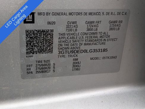 Used 2020 GMC Sierra 1500 SLT w/ SLT Premium Plus Package image 44