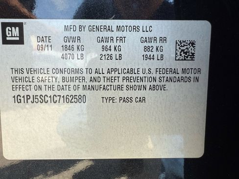 Used 2012 Chevrolet Cruze Eco image 39