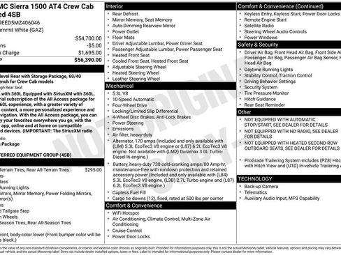 Used 2021 GMC Sierra 1500 AT4 AWD/4WD image 4