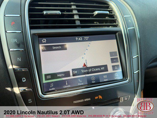 Used 2020 Lincoln Nautilus Reserve AWD/4WD image 27
