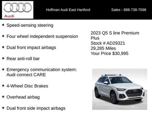 Used 2023 Audi Q5 2.0T Premium Plus w/ Premium Plus Package AWD/4WD image 36