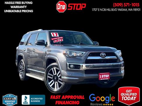 Used 2017 Toyota 4Runner Limited AWD/4WD image 1