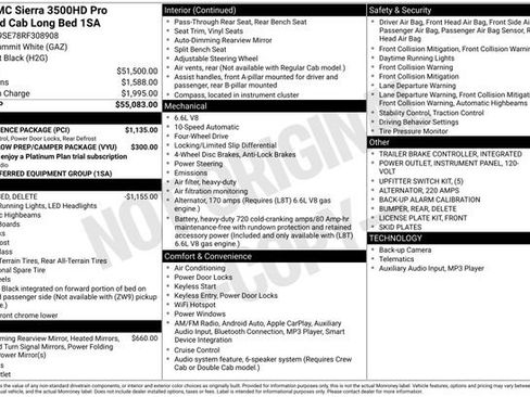 New 2024 GMC Sierra 3500 Pro w/ Convenience Package image 27