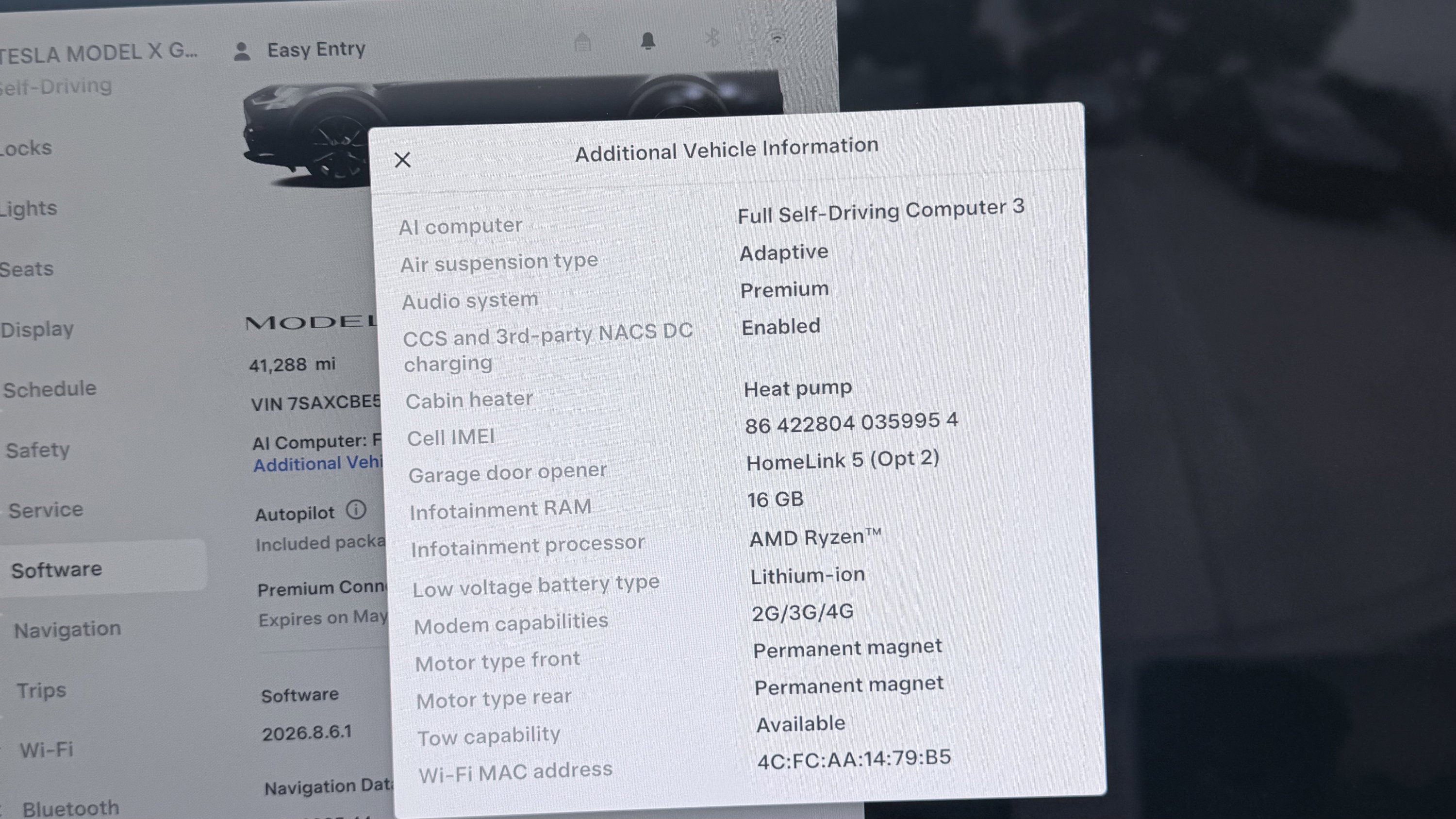 Used 2022 Tesla Model X AWD/4WD image 83
