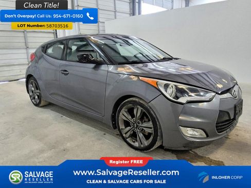 Used 2017 Hyundai Veloster Value Edition FWD image 5