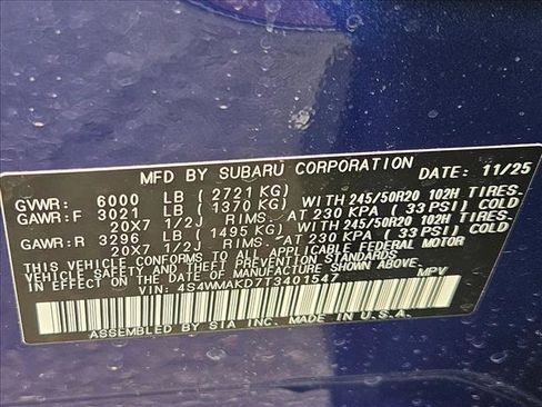 New 2026 Subaru Ascent Touring image 18