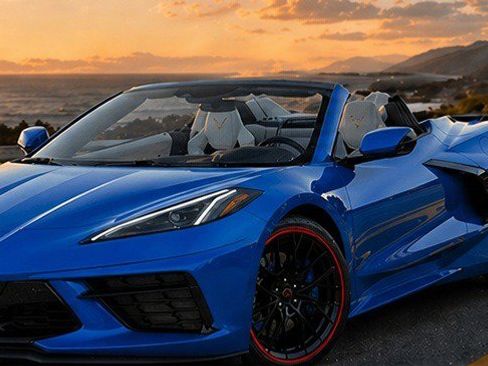 Used 2024 Chevrolet Corvette Stingray Preferred Conv w/ Z51 Performance Package RWD image 2