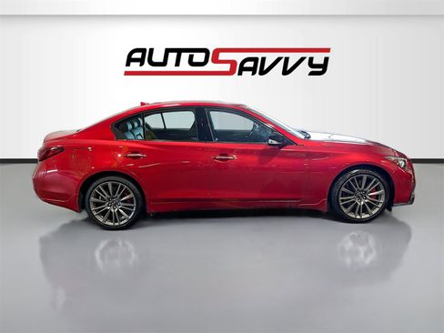 Used 2021 INFINITI Q50 Red Sport 400 image 8