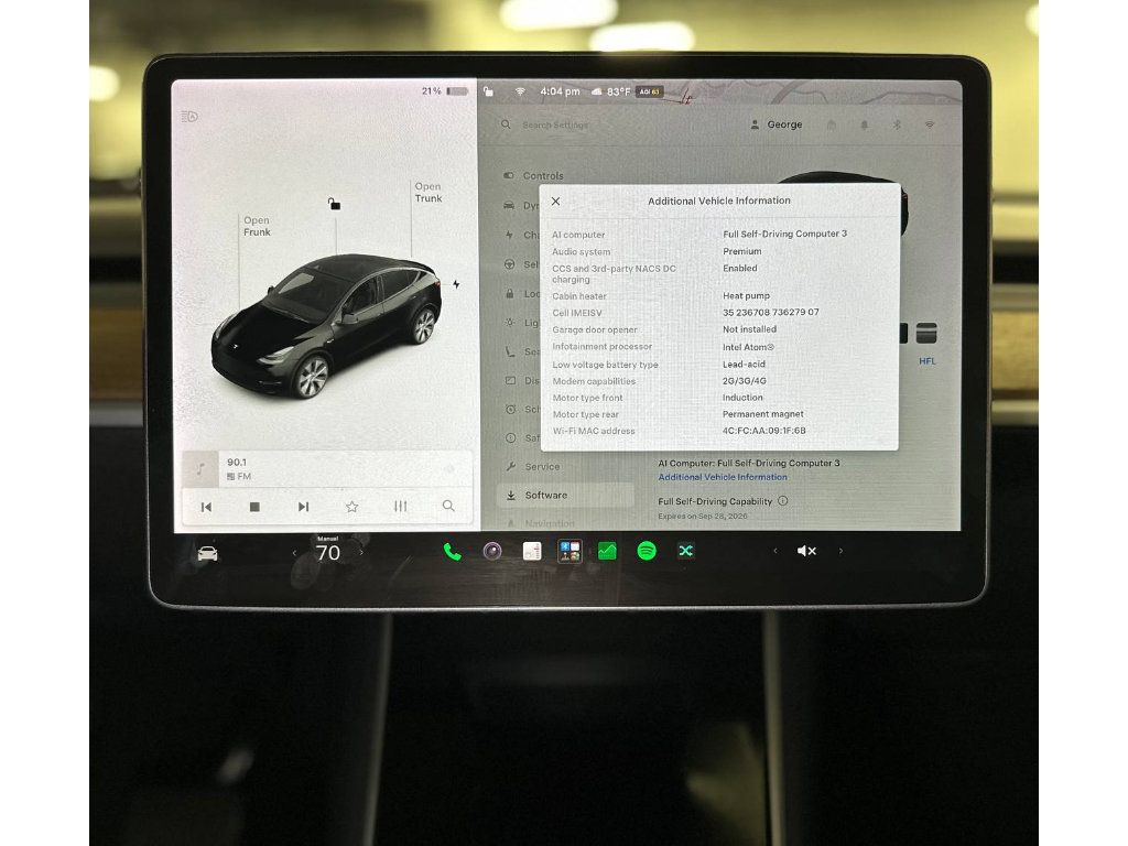 Used 2021 Tesla Model Y Long Range AWD/4WD image 29
