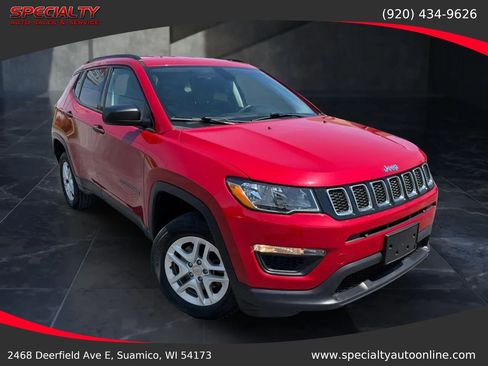 Used 2018 Jeep Compass Sport w/ Cold Weather Group AWD/4WD image 2