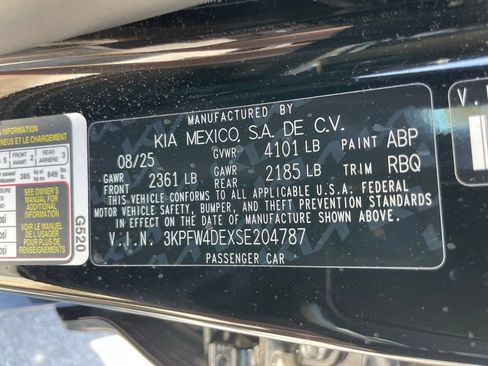 Certified 2025 Kia K4 GT-Line Turbo w/ GT-Line Premium Package FWD image 33