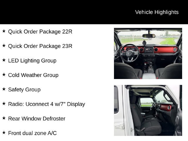 Used 2020 Jeep Wrangler Unlimited Rubicon w/ LED Lighting Group AWD/4WD image 12