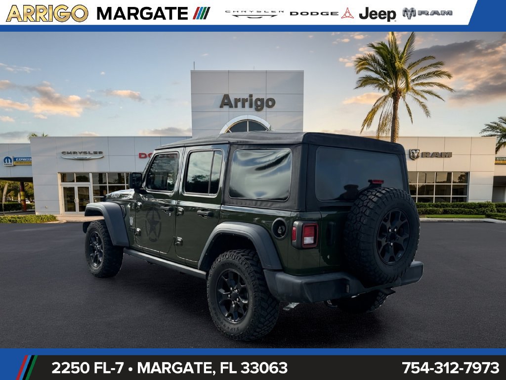 Used 2021 Jeep Wrangler Unlimited Sport AWD/4WD image 5
