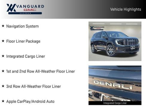 New 2026 GMC Acadia Denali Ultimate w/ LPO, Floor Liner Package AWD/4WD image 19