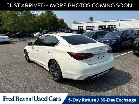 Used 2019 INFINITI Q50 Red Sport 400 w/ Sensory Package AWD/4WD image 6