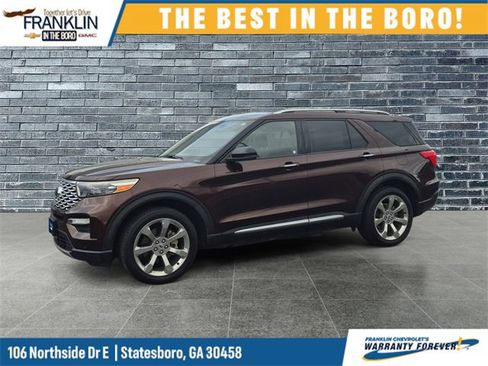 Used 2020 Ford Explorer Platinum w/ Premium Technology Package image 1