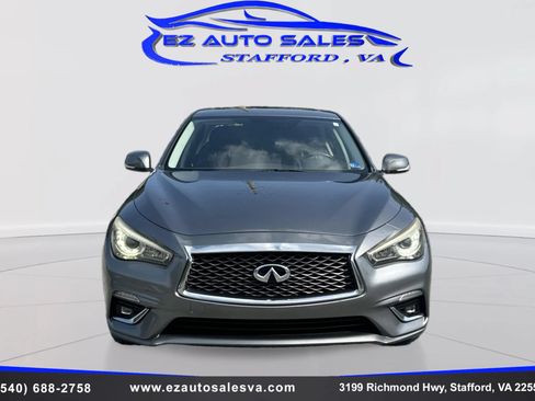Used 2018 INFINITI Q50 Luxe w/ Essential Package (3.0T Luxe) AWD/4WD image 2
