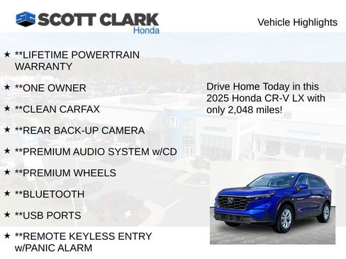 Used 2025 Honda CR-V LX image 11